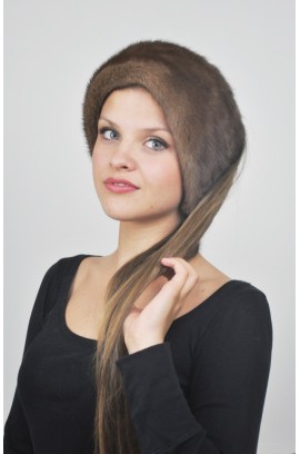 Mink fur headband - Fur collar